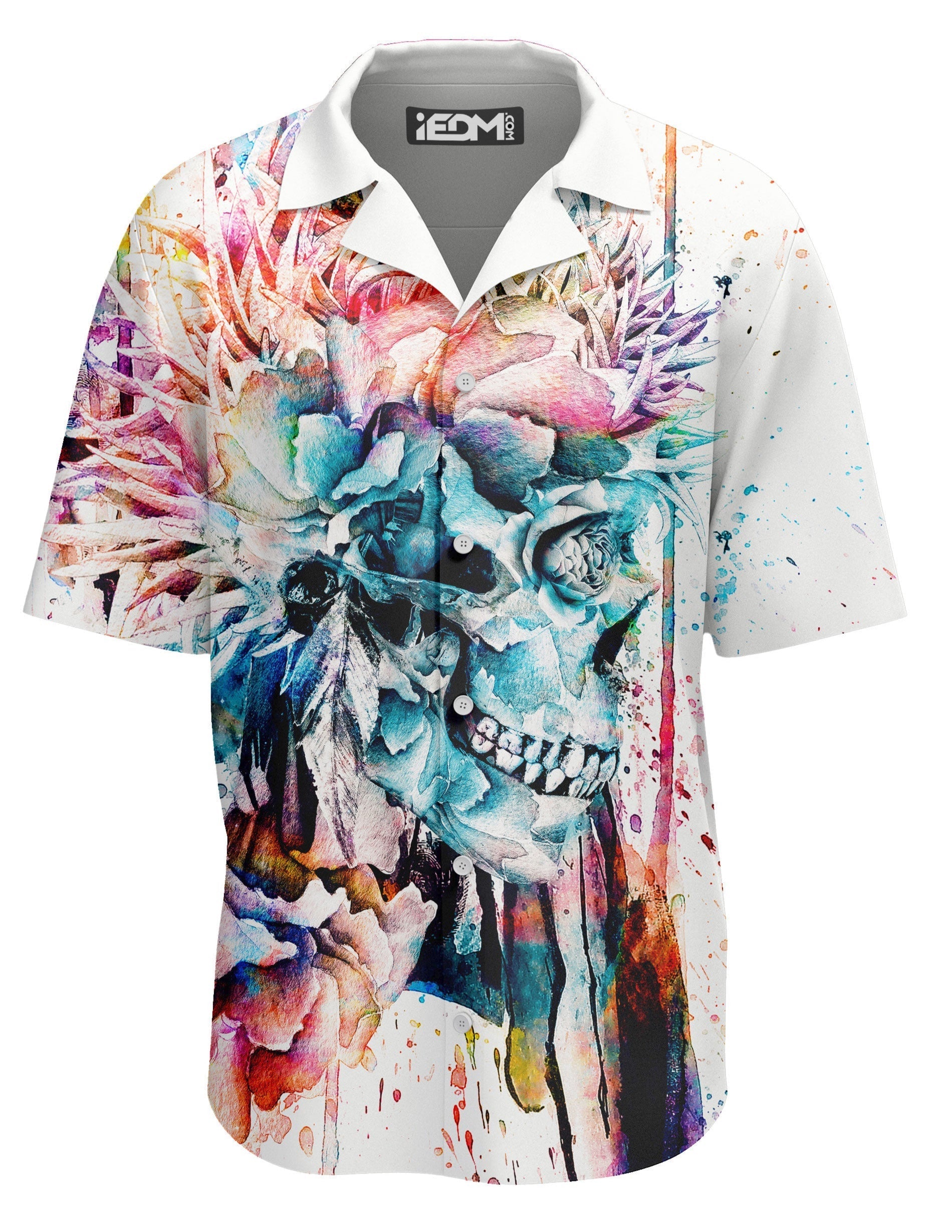 Abstract Skull Lounge Shirt