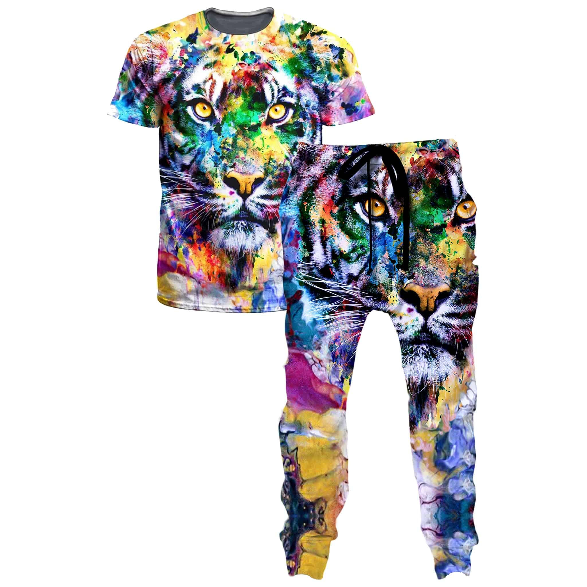 Tiger T-Shirt and Joggers Combo