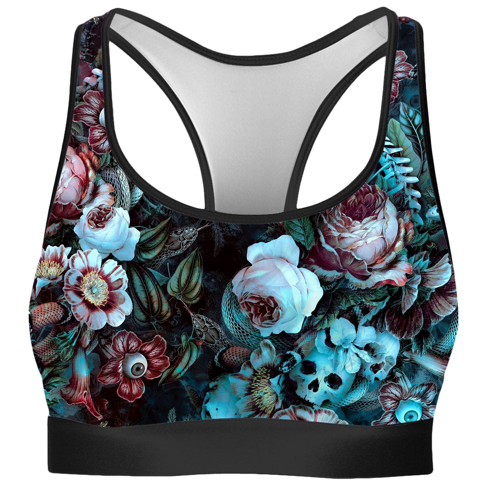 Eyes Of Darkness Rave Bra
