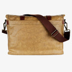 Roma Olive Green Waxed Canvas Camera Bag