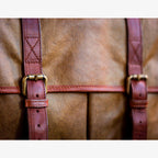 Roma Olive Green Waxed Canvas Camera Bag