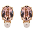 Rose Pearl Earrings