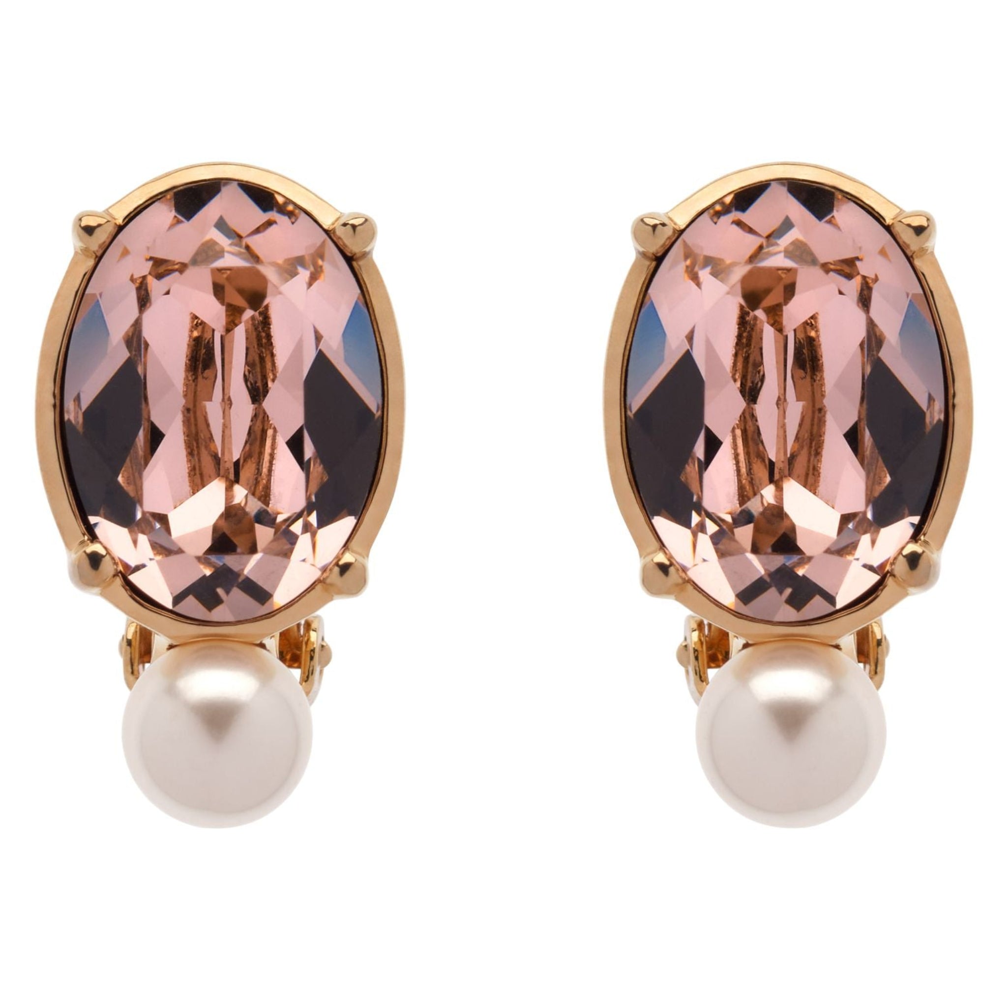 Rose Pearl Earrings