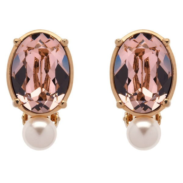 Rose Pearl Earrings