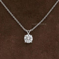 Round Lab Grown Diamond Bail Pendant FREE GIFT
