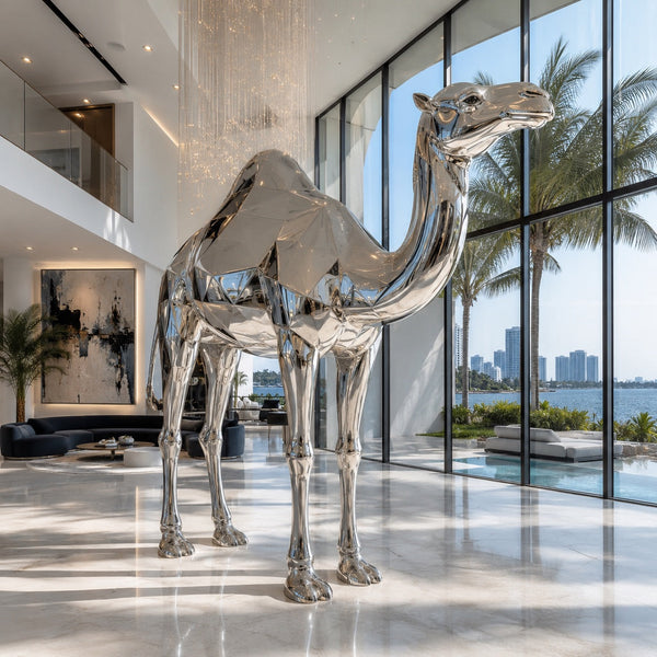 OSO Stainless Steel Royal Passage Sculpture - Height: 36 inch (91 cm)