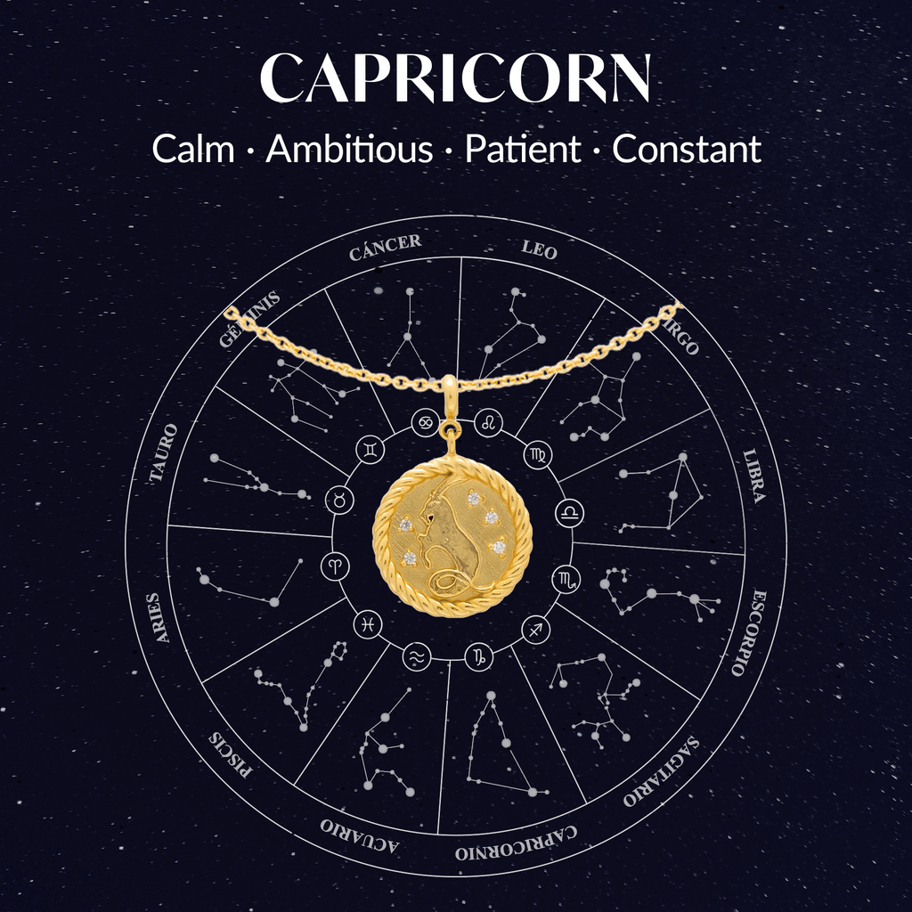 Cadena Birthstone Capricornio