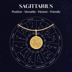 Cadena Birthstone Sagitario