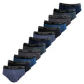 Don Algodon | Pack 12 Slips para Hombre | 6 Colores | Calidad y Suavidad Excepcionales
