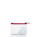 Sailboat Everyday Carry Mini Pouch Handmade in Maine from Recycled Sails