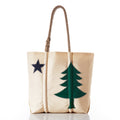 Maine Bicentennial Medium Tote Handmade in Maine from Recycled Sails
