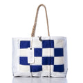 November Signal Flag Large Tote Handmade in Maine from Recycled Sails
