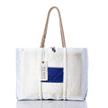 Sierra Signal Flag Large Tote Handmade in Maine from Recycled Sails
