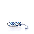 Fish Print Sail Bag Charm Handmade in Maine from Recycled Sails