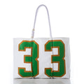 Custom Superfan Large Tote Handmade in Maine from Recycled Sails