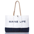 Maine Life Large Tote Handmade in Maine from Recycled Sails