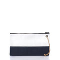 Navy Chebeague Large Wristlet Handmade in Maine from Recycled Sails