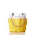 Goldenrod Gardener's Bucket Bag Handmade in Maine from Recycled Sails