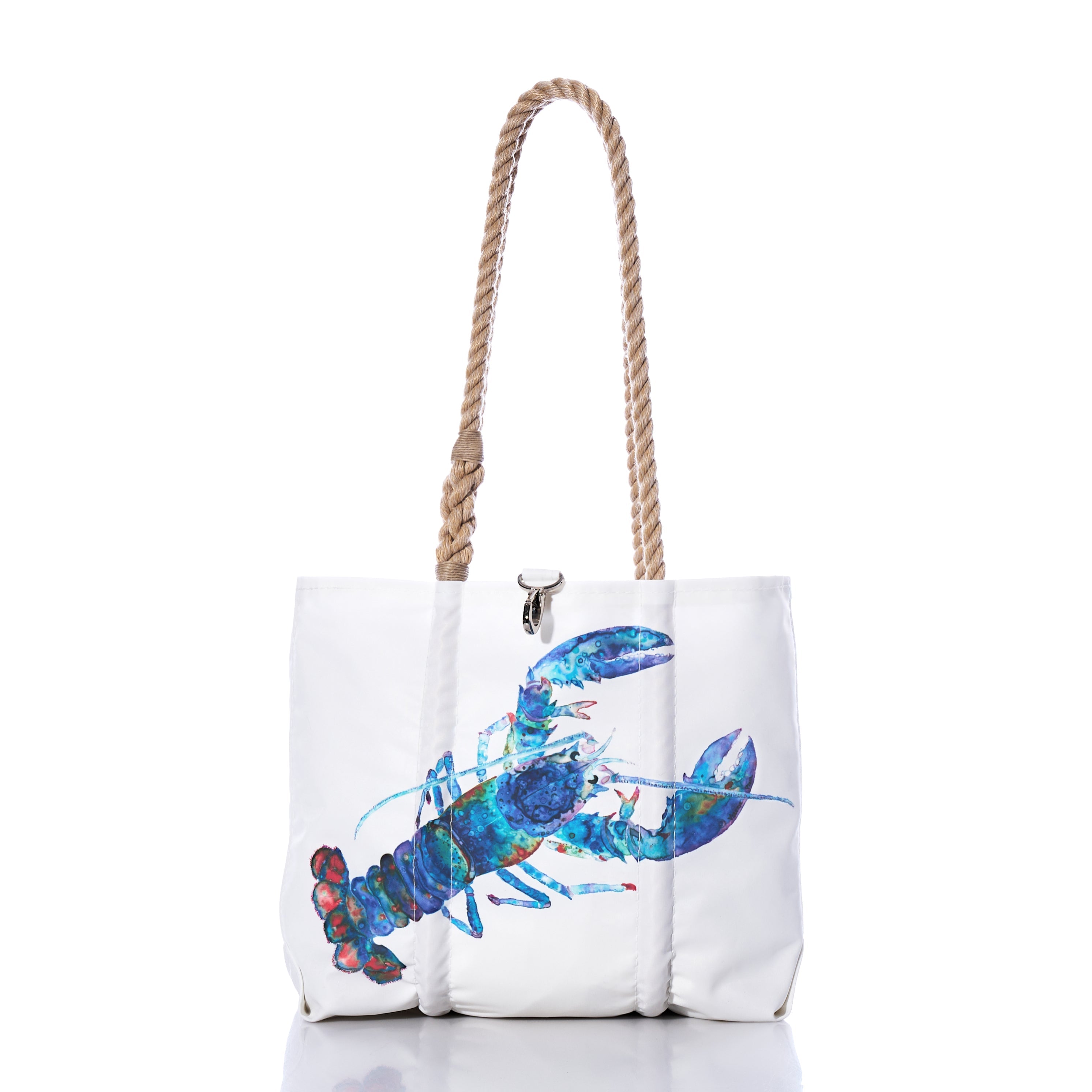 Multicolor Lobster Handbag Handmade in Maine from Recycled Sails