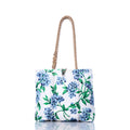 Blueberry Print Handbag Handmade in Maine from Recycled Sails