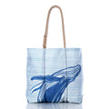 Whale Watch Medium Tote Handmade in Maine from Recycled Sails