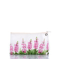 Pink Lupine Large Wristlet Handmade in Maine from Recycled Sails