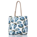 Watercolor Oyster Medium Tote Handmade in Maine from Recycled Sails