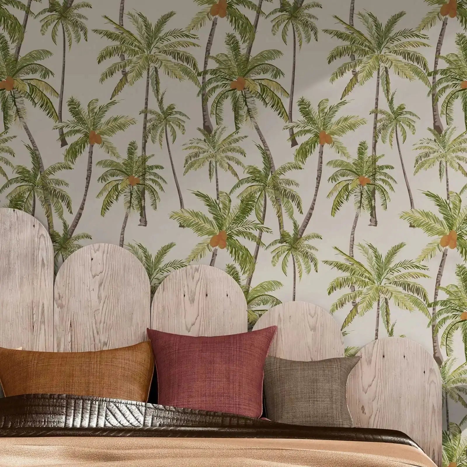Retro Palm Tree Wallpaper
