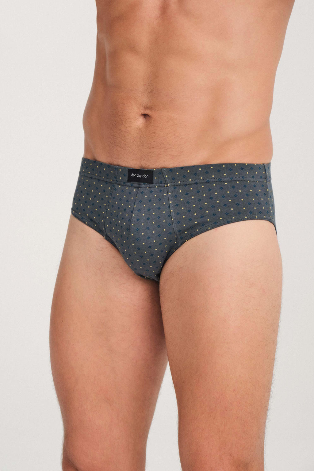 Don Algodon Premium | Pack de 3 Slips Hombre | Suaves, Transpirables, Resistentes