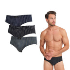 Don Algodon Premium | Pack de 3 Slips Hombre | Suaves, Transpirables, Resistentes