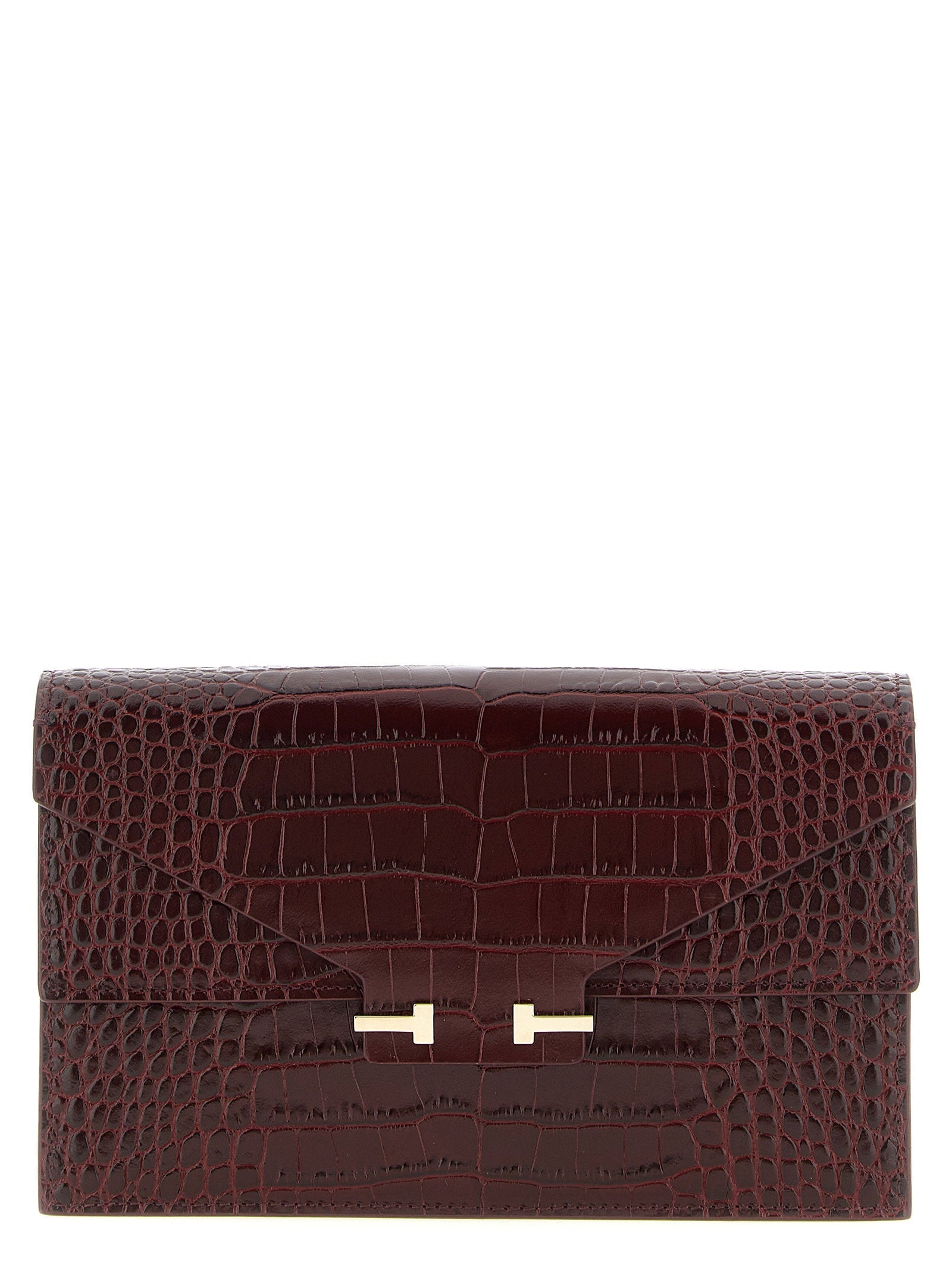Tom Ford Clutch — Burgundy
