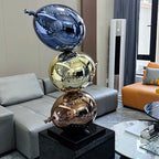 ArtZ® Electroplated Love Balloons Sculpture