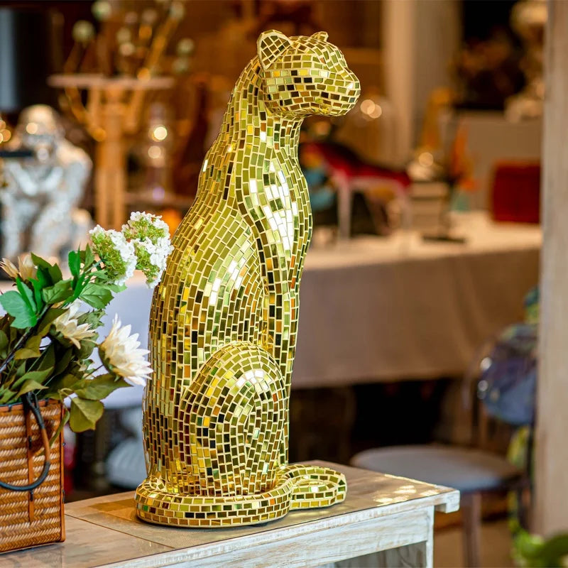 ArtZ® Guardian of Grace Leopard Sculpture