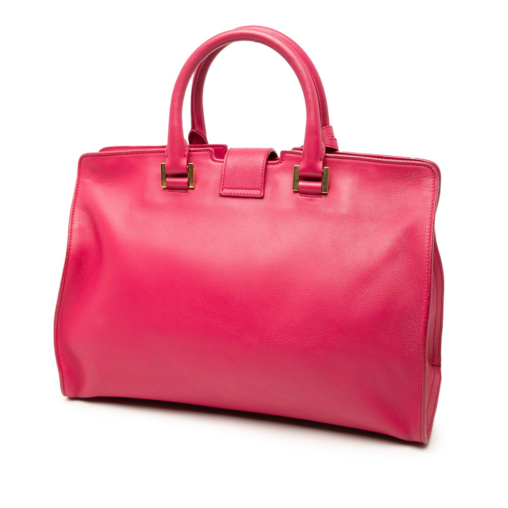 Small Calfskin Cabas Chyc Satchel