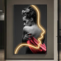 ArtZ® Enchantment Painting Light - Face With Face LED / 15.7 inch by 23.6 inch (40x60cm)