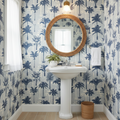 Banana & Coconut Palm Tropical Wallpaper