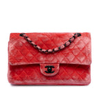 Medium Classic Velvet Double Flap