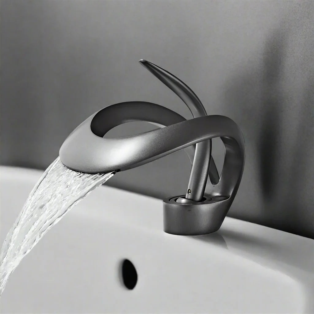 ArtZ® Faucet Waterfall - Gun Grey