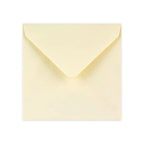 Ivory Wove Gummed V-Flap Greeting Card Envelope (130 x 130mm)