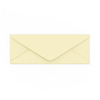 Ivory Wove Gummed V-Flap Envelope (80 x 215mm)