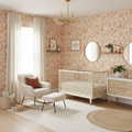 Mid Century Mushroom Wallpaper