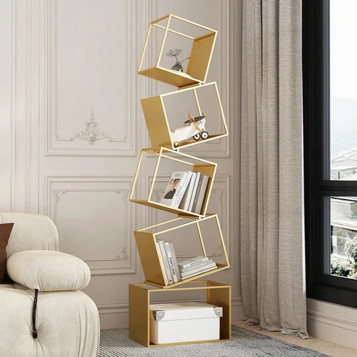 ArtZ® Nordic Magic Bookshelf - Gold
