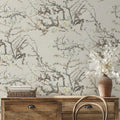 Almond Blossom Branches Wallpaper