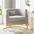 ArtZ® Velvet Nest Chair - Grey