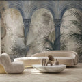 Tropical Arch Garden Mural