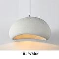 ArtZ® Wabi Sabi Pendant Light - B - White / Diameter 31.5 inch; Height 18.1 inch (80x46 cm)
