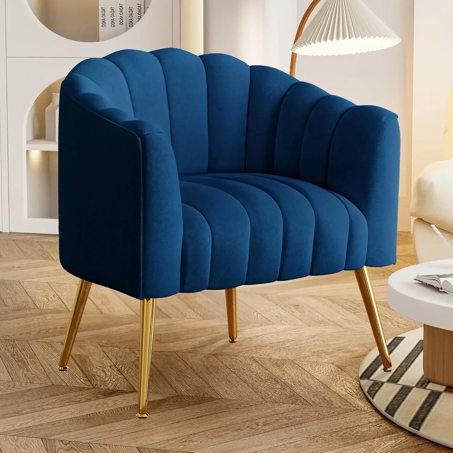 ArtZ® Pumpkin Bliss Cozy Chair - Navy