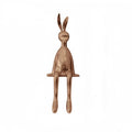 ArtZ® Shiny Hops Stainless Steel Sculpture - Rose Gold Small; Height: 14.2 inch (36 cm)