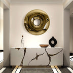 ArtZ® Stainless Steel Doughnut Wall Pendant
