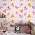 Purple Poodle Wallpaper